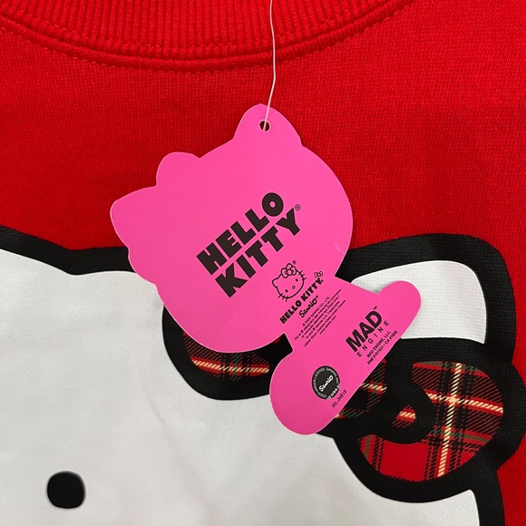 NWT Hello Kitty Holiday Christmas Sweatshirt Women’s Medium - Picture 5 of 9